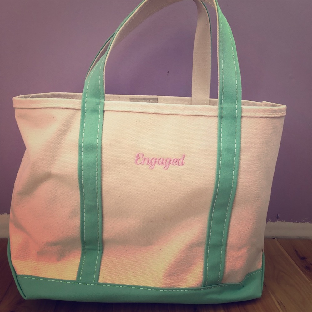 ENGAGED Boat Tote 💕